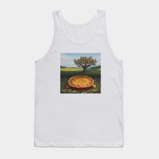 Apple Pie Cafe Coffee Art Picture Kawaii Beautiful Sweet Tank Top